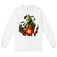 White Grinch Long Sleeve Tee - Unal Design