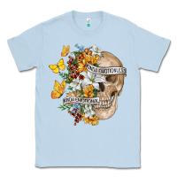 Dusty Blue Kinda Emotional Kinda Emotionless Classic Tee - RanaPortraitStore