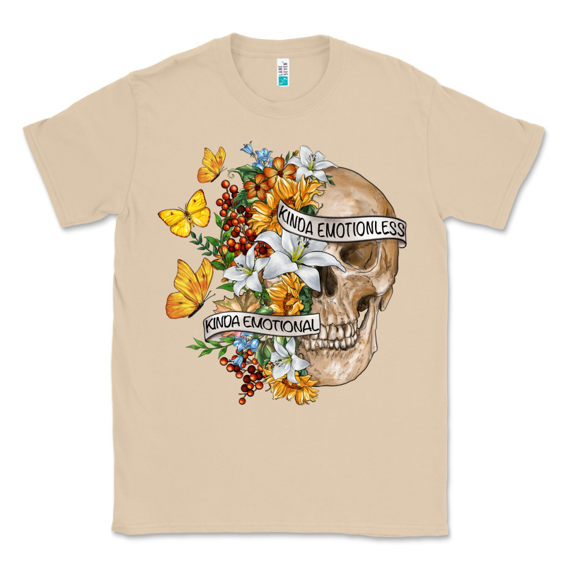 Kinda Emotional Kinda Emotionless Classic Tee by RanaPortraitStore | Teevron