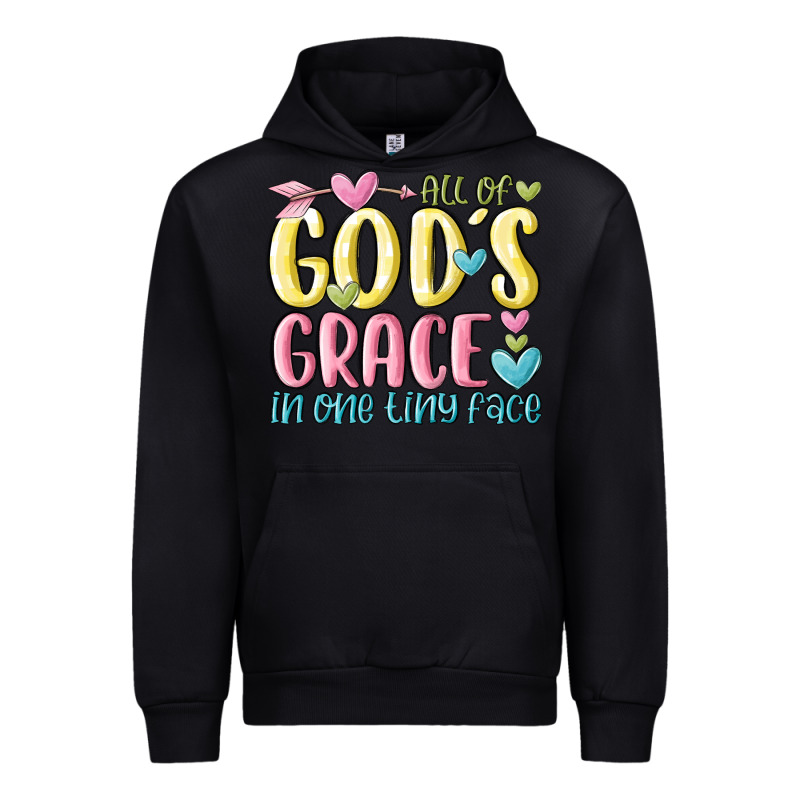 All Of God's Grace In One Tiny Face Urban Hoodie by MaliasSmallBusiness | Teevron