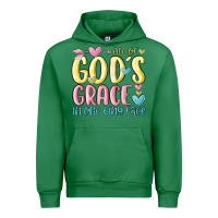 Emerald all of god's grace in one tiny face Urban Hoodie - MaliasSmallBusiness
