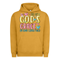 Pigment Peanut Butter all of god's grace in one tiny face Urban Hoodie - MaliasSmallBusiness