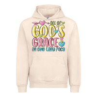 Sandshell all of god's grace in one tiny face Urban Hoodie - MaliasSmallBusiness
