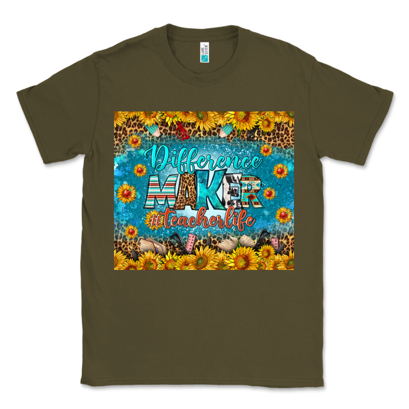 Difference Maker Teacher Life Tumbler Classic Tee by BundleAndBundleShop | Teevron