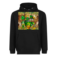 Black St. Patrick's Day gnomies truck tumbler Heavyweight Hoodie - Neo Western