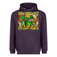 Plum St. Patrick's Day gnomies truck tumbler Heavyweight Hoodie - Neo Western