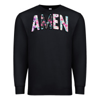 Black amen Premium Sweatshirt - JahusDesignShop