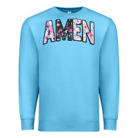 Ocean Blue amen Premium Sweatshirt - JahusDesignShop