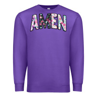 Purple amen Premium Sweatshirt - JahusDesignShop