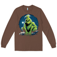 Chestnut Grinch Long Sleeve Tee - Unal Design