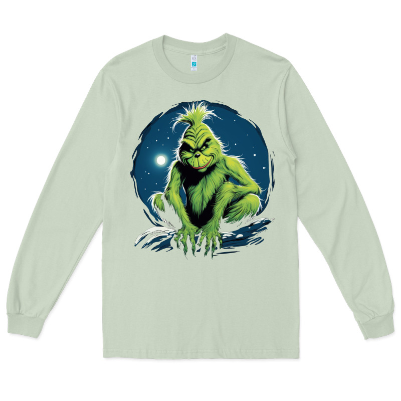 Grinch Long Sleeve Tee by Unal Design | Teevron
