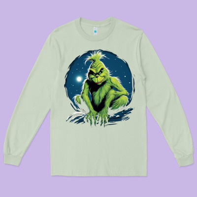 Long Sleeve Tee Grinch
