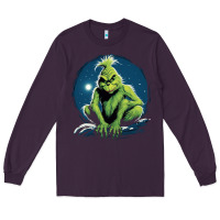 Plum Grinch Long Sleeve Tee - Unal Design