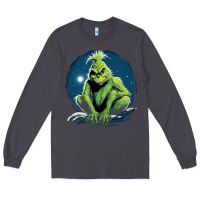 Smoke Grinch Long Sleeve Tee - Unal Design