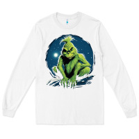White Grinch Long Sleeve Tee - Unal Design