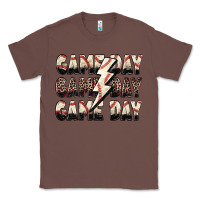 Chestnut game day game day baseball lightning bolt Classic Tee - Zillion Design Studio