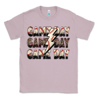 Lilac game day game day baseball lightning bolt Classic Tee - Zillion Design Studio