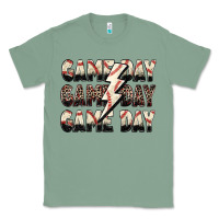 Sage game day game day baseball lightning bolt Classic Tee - Zillion Design Studio