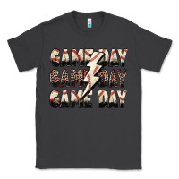 Smoke game day game day baseball lightning bolt Classic Tee - Zillion Design Studio