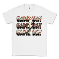 White game day game day baseball lightning bolt Classic Tee - Zillion Design Studio