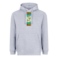 Heather Grey tennis penwraps Heavyweight Hoodie - HRA Design Shop
