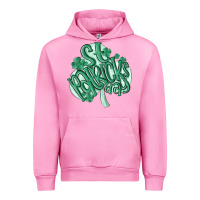 Fuchsia Pink st patrick's day Urban Hoodie - MaliasSmallBusiness