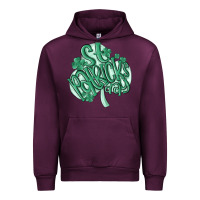 Mauve Wine st patrick's day Urban Hoodie - MaliasSmallBusiness