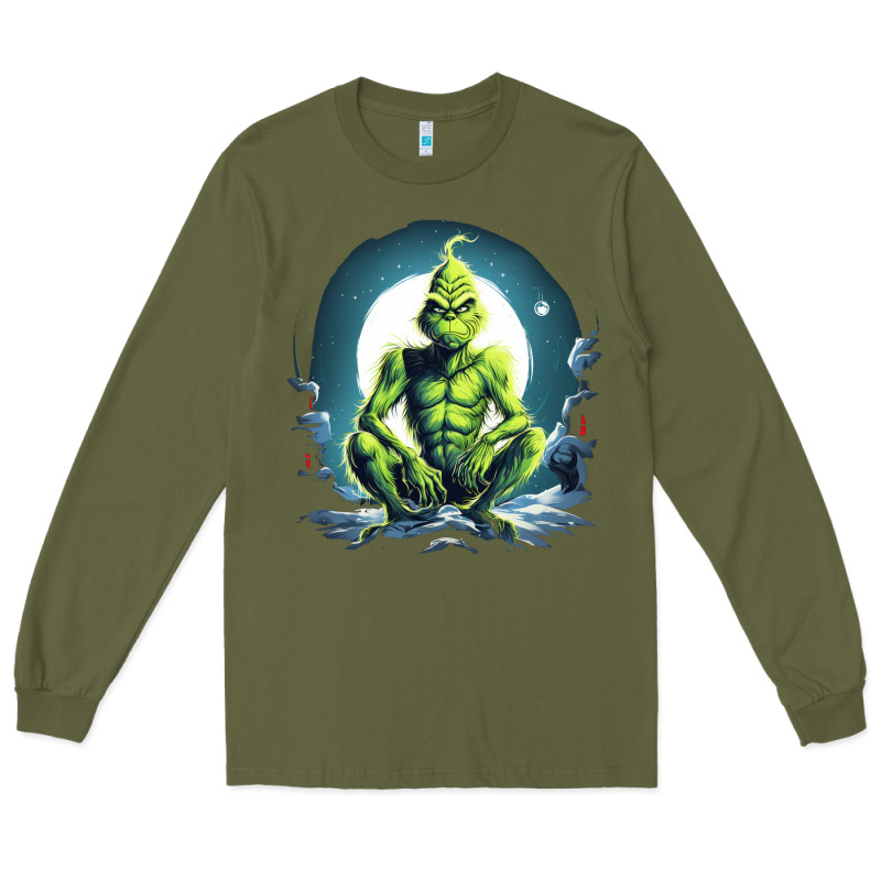 Grinch Long Sleeve Tee by Unal Design | Teevron
