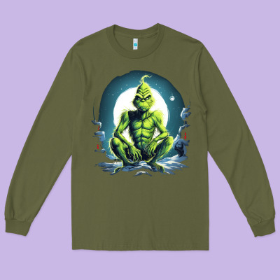 Long Sleeve Tee Grinch