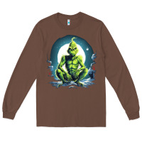 Chestnut Grinch Long Sleeve Tee - Unal Design