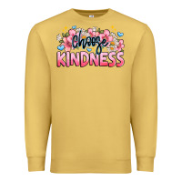 Antique Gold Choose kindness Premium Sweatshirt - JahusDesignShop