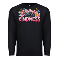 Black Choose kindness Premium Sweatshirt - JahusDesignShop