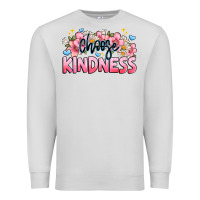 Dove Grey Choose kindness Premium Sweatshirt - JahusDesignShop