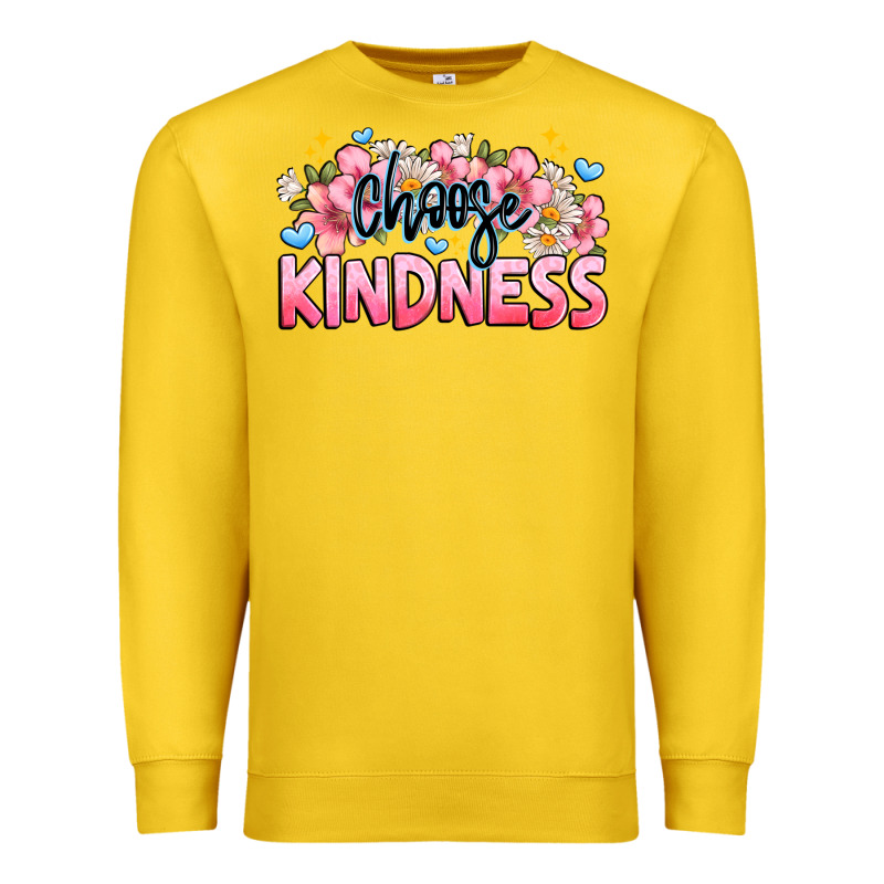 Choose Kindness Premium Sweatshirt by JahusDesignShop | Teevron