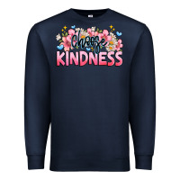 Navy Choose kindness Premium Sweatshirt - JahusDesignShop