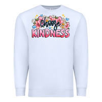 White Choose kindness Premium Sweatshirt - JahusDesignShop