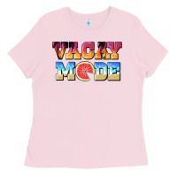 Bubblegum Pink vacay mode watermelon Ladies Tee - BarkalooDesign