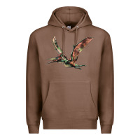 Chestnut Pteranodon Premium Hoodie - LillyAllenDesigns