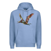 Colony Blue Pteranodon Premium Hoodie - LillyAllenDesigns