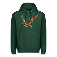 Sports Green Pteranodon Premium Hoodie - LillyAllenDesigns