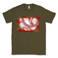 Army Green baseball background Classic Tee - texasbilliewilder