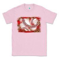 Bubblegum Pink baseball background Classic Tee - texasbilliewilder