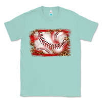 Seafoam baseball background Classic Tee - texasbilliewilder