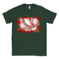 Sports Green baseball background Classic Tee - texasbilliewilder