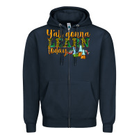 Navy yall gonna learn today Zipper Hoodie - texasbilliewilder