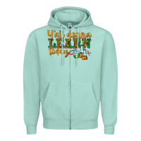 Seafoam yall gonna learn today Zipper Hoodie - texasbilliewilder