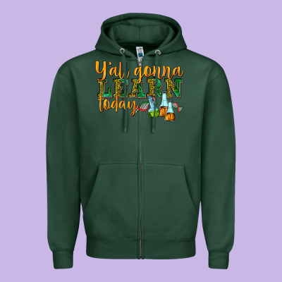 Zipper Hoodie yall gonna learn today