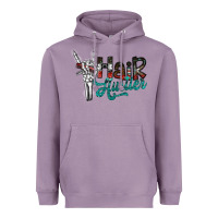 Lavender hair hustler2 Heavyweight Hoodie - SublimationCraftShop