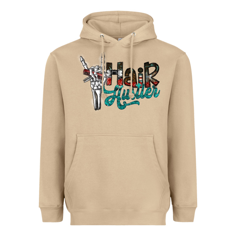Hair Hustler2 Heavyweight Hoodie by SublimationCraftShop | Teevron