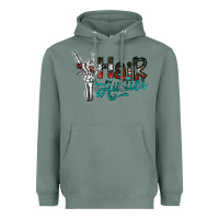 Sage hair hustler2 Heavyweight Hoodie - SublimationCraftShop